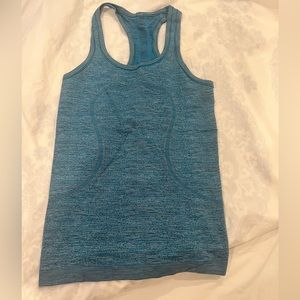 lululemon, racerback tank top, size 4